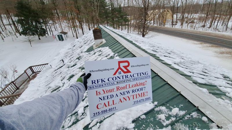 Residential Roofing Snow & Ice Removal Services 