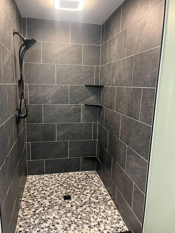 Tile installation