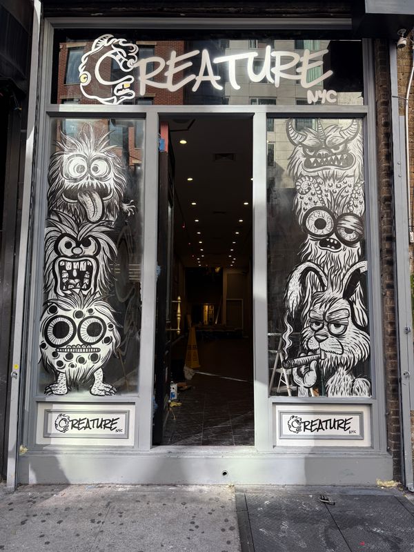 Commercial Murals & Window Painting