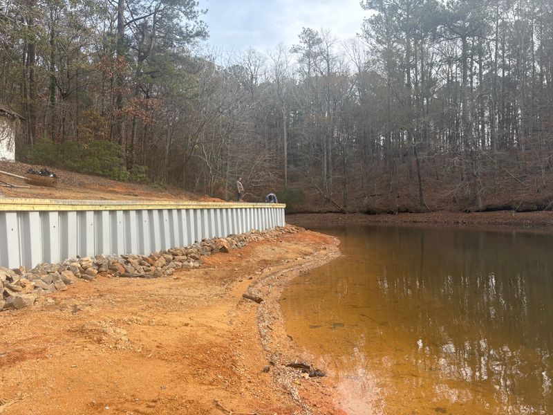 Seawall and Retaining Walls