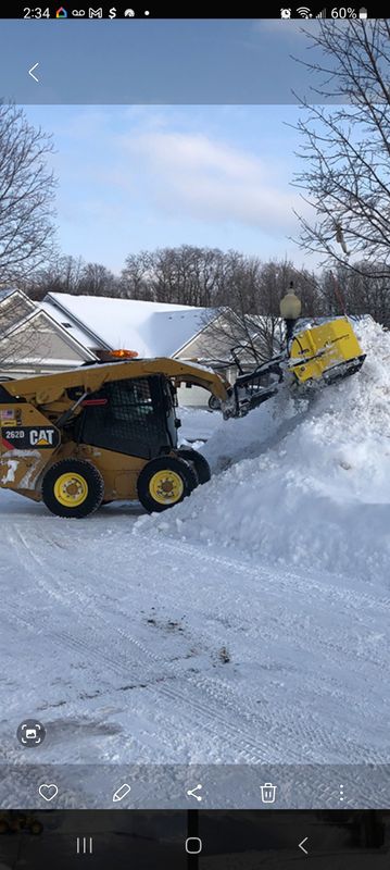 Snow plowing,removal
