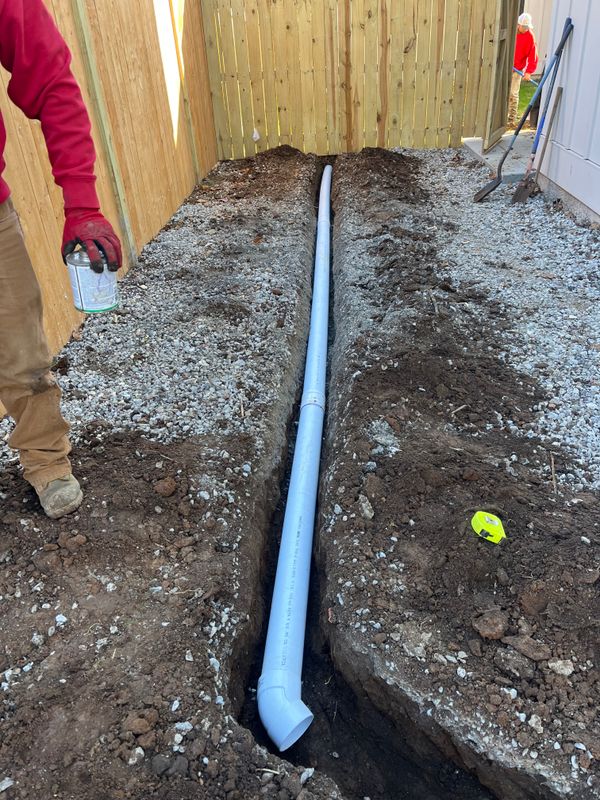 Drainage System Install & Repair