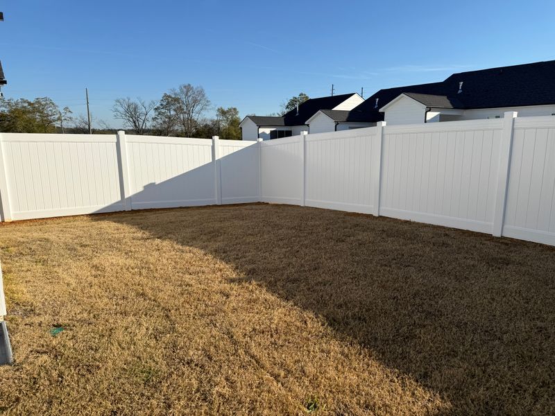 White Vinyl Fences