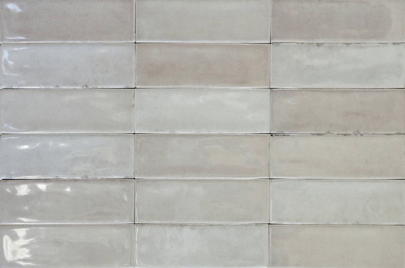 Wall tile wood look japandi design