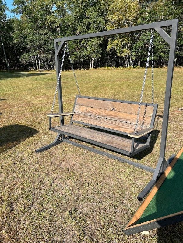 Custom Mobile Welded Outdoor Swing Project in Minnesota