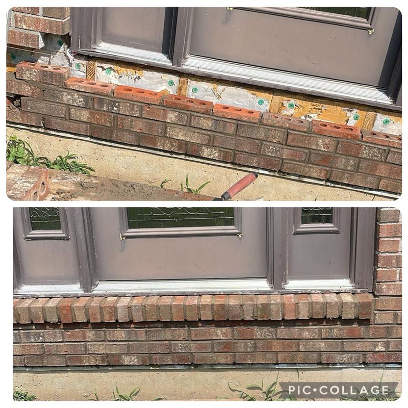 Brick, stone and block installation and restoration.