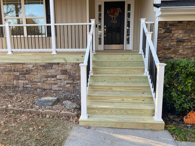 Wood Deck Construction