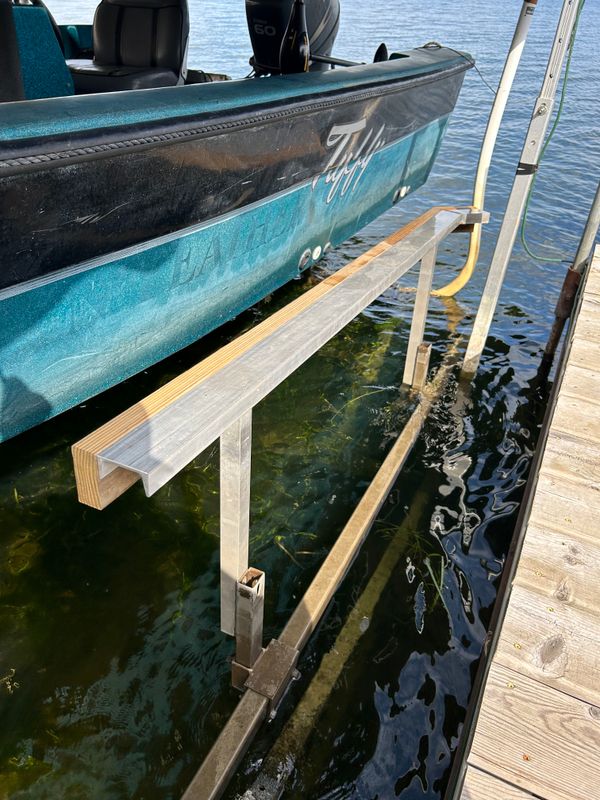 Crafted Boat Support Enhances Lake Access in Frazee