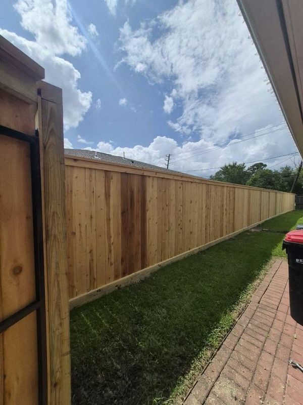 Wood Fence Installation