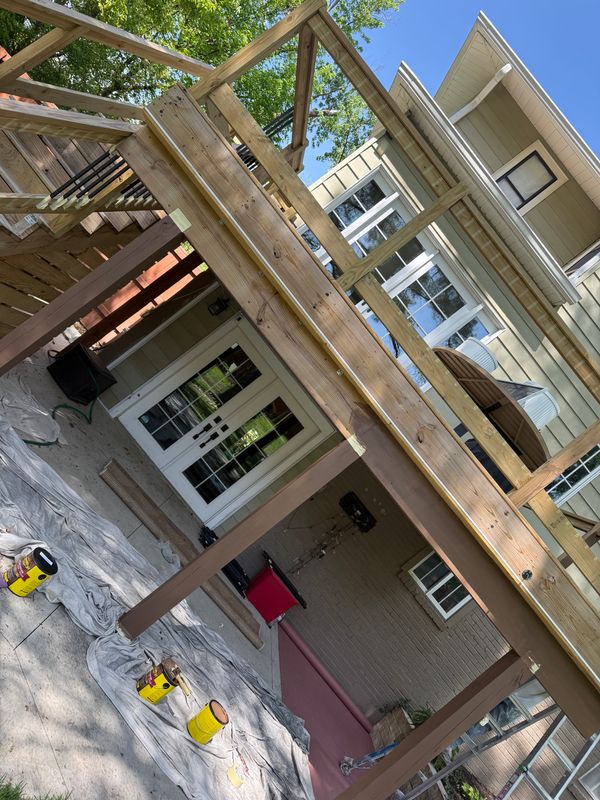 Deck Staining and Sealing