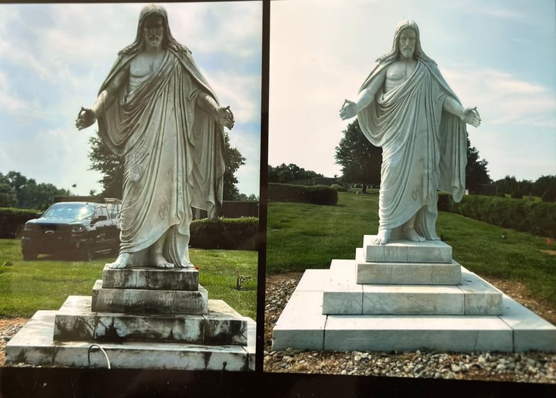 Statue Cleaning