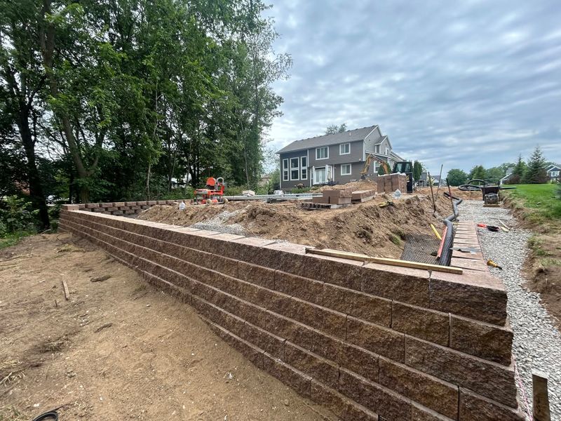 Retaining Wall Construction