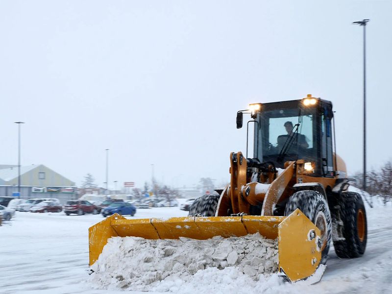 Snow Plowing 