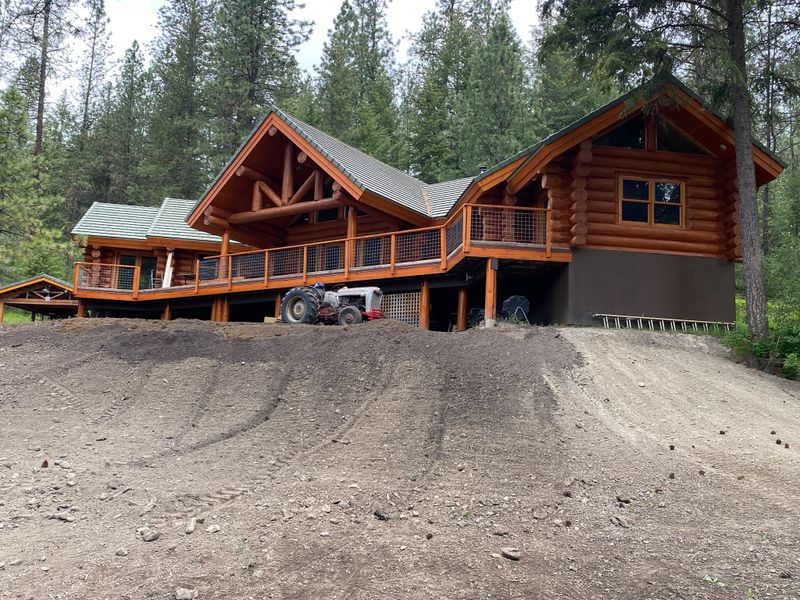 Log Homes Refinishing