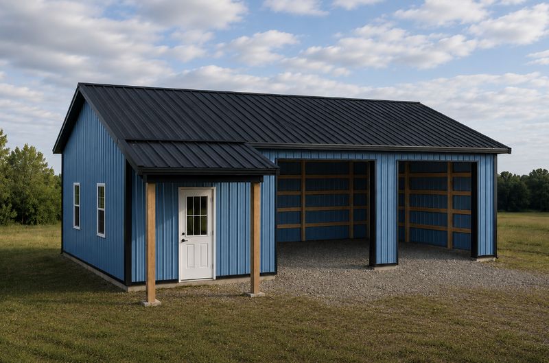 Agriculture Pole Barn Construction