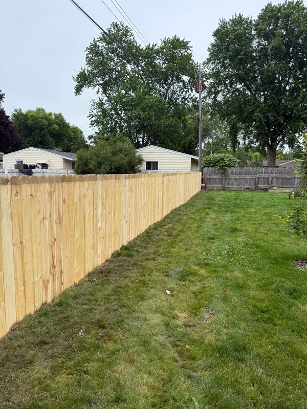 Enhancing Privacy with Precision: Paszek Construction's New Fence Installation