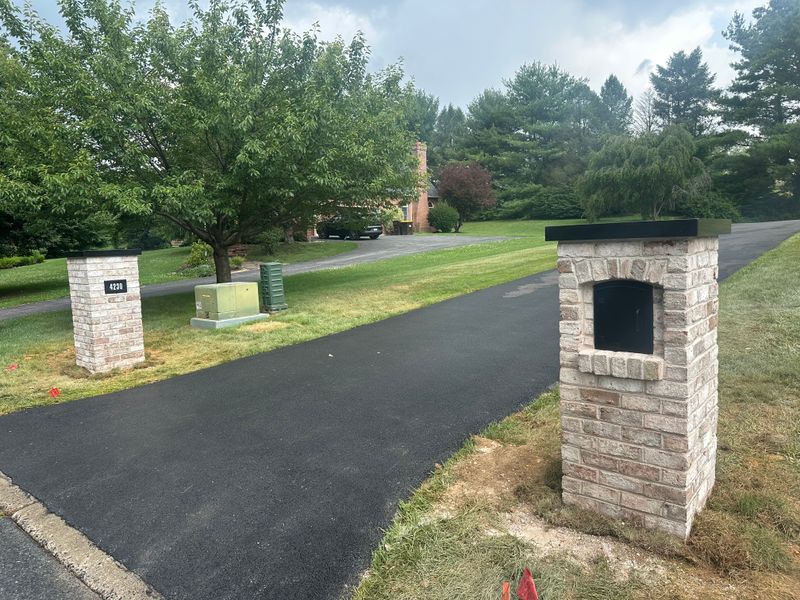 Driveway Entrance Pillars