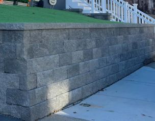 Retaining Wall Installation