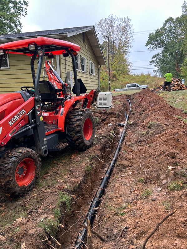 Outdoor French Drains
