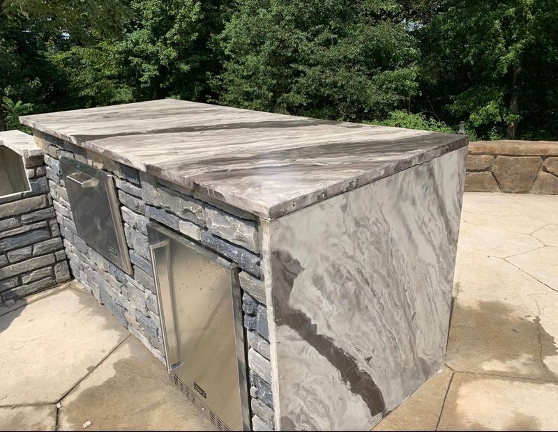 Outdoor kitchen