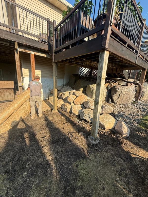 Retaining Wall Construction