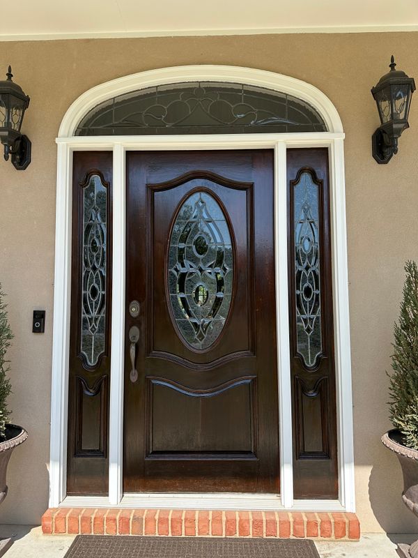 Stain and Clear Coat 