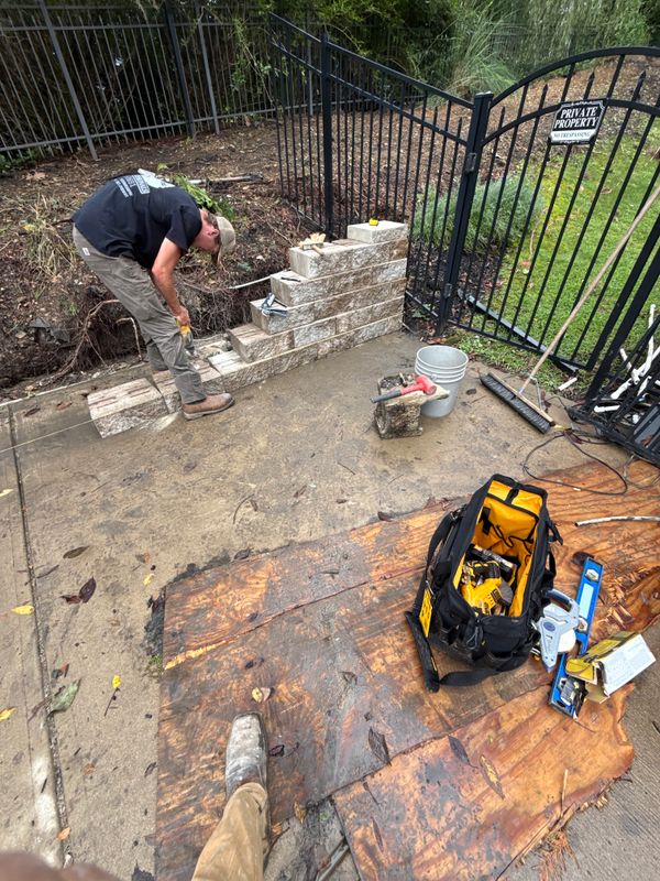 Retaining Wall Construction