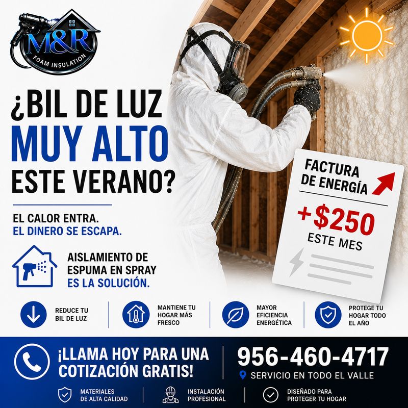 Residential Spray Foam Insulation (Open Cell)