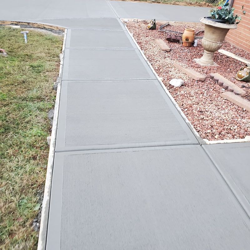 Sidewalk Installation