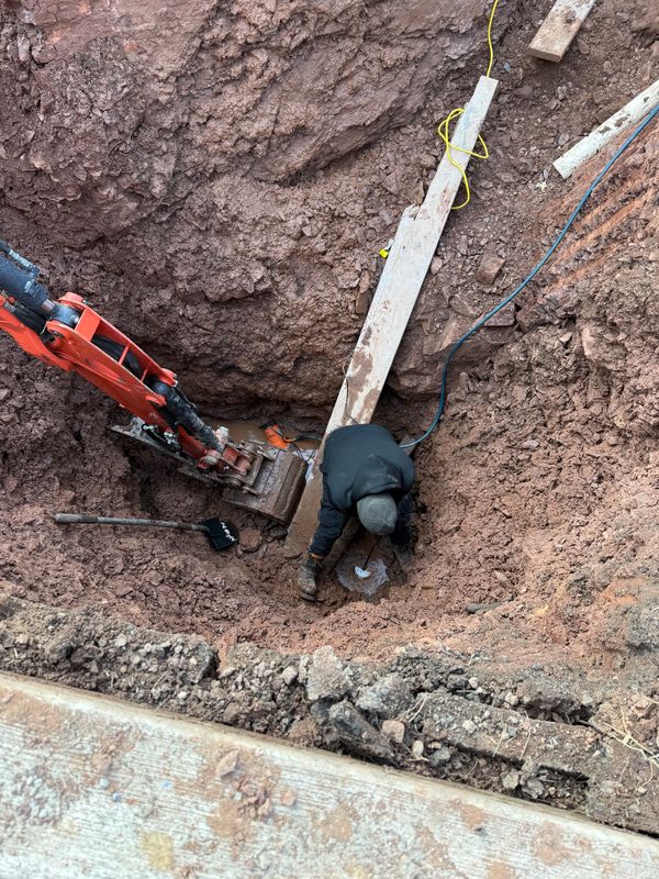 Drainage System Install & Repair - Water/Sewer Conections