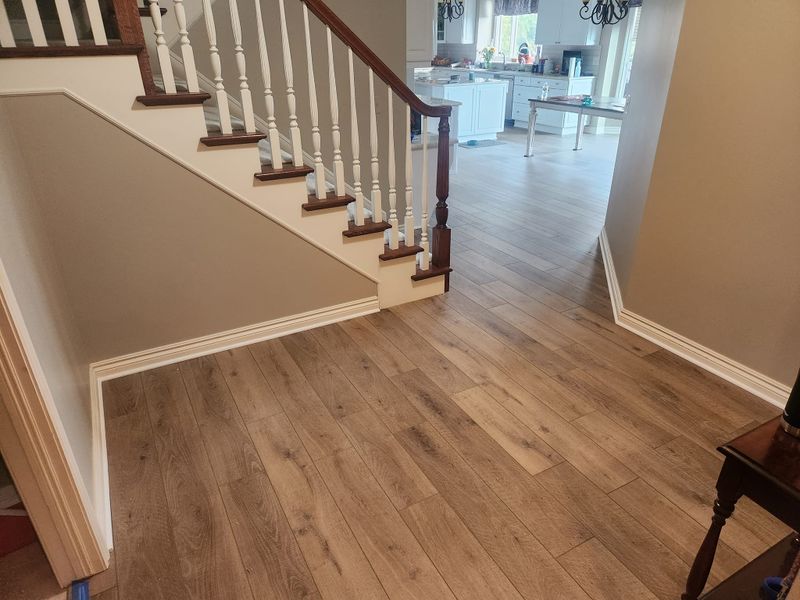 Vinyl flooring installations