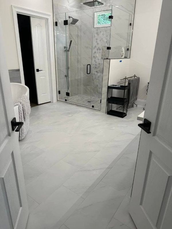 Kitchen Counter Tiling
