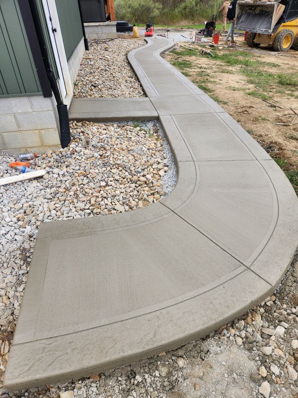 Sidewalk Installation
