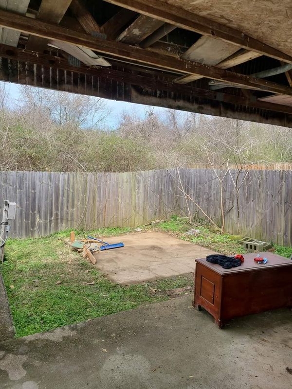 Shed removal