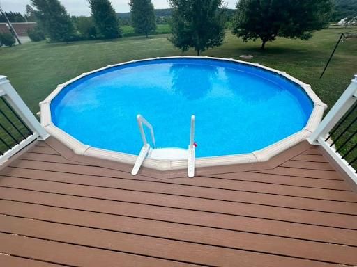 Deck and railings