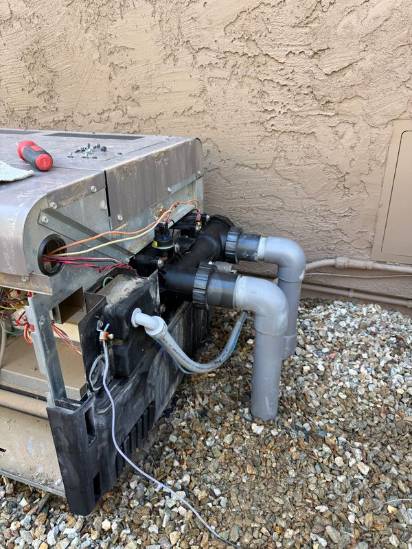 Swimming pool equipment repair