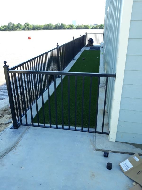 Iron Fence Installation