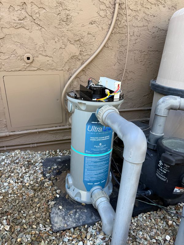 Swimming pool equipment repair