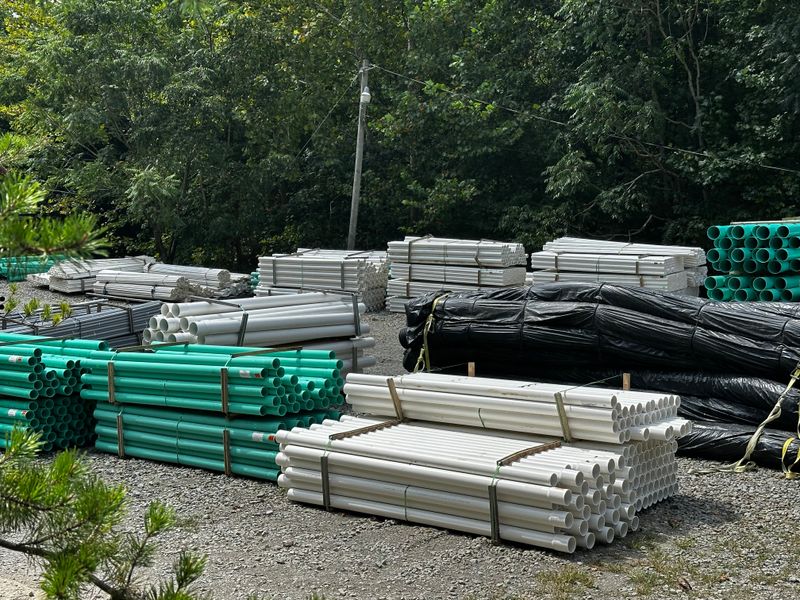 Sales of water and wastewater management material