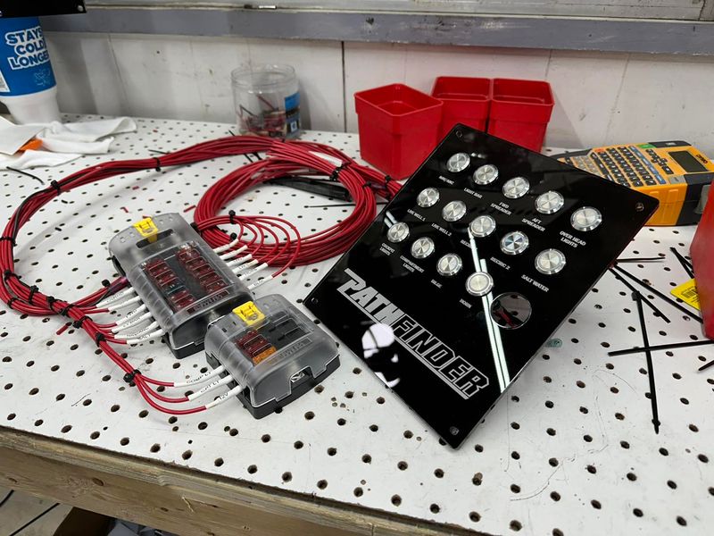 Custom Acrylic Dash Panel Fabrication