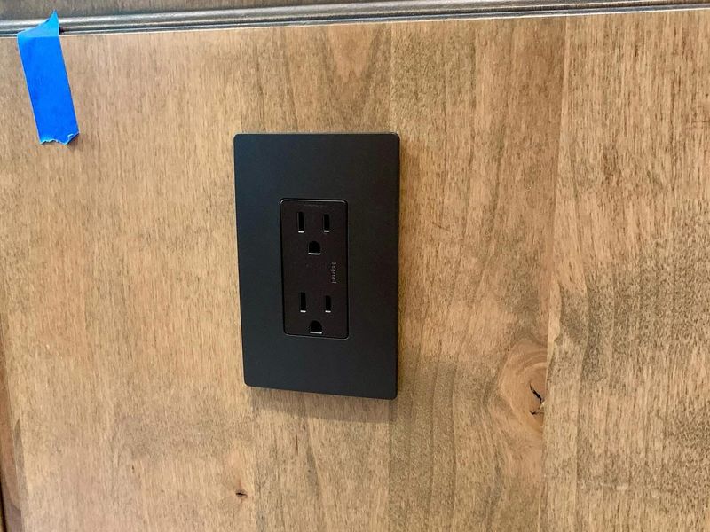 Interior outlet installations