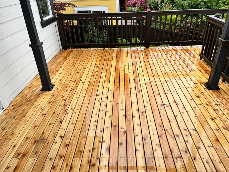 Deck Staining