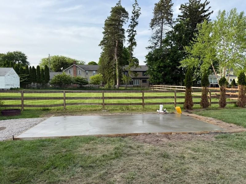 Concrete Patio