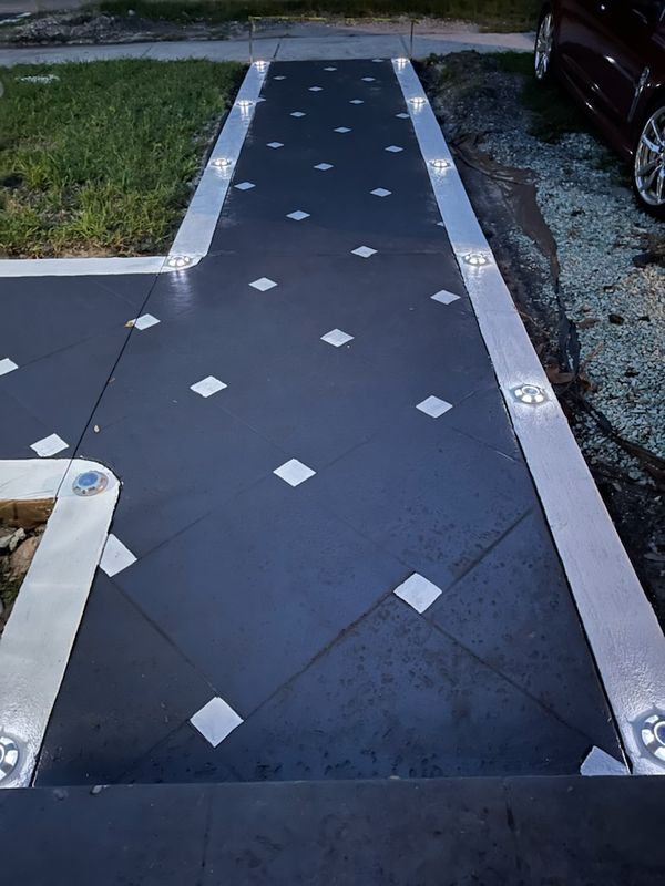 Sidewalk Installation