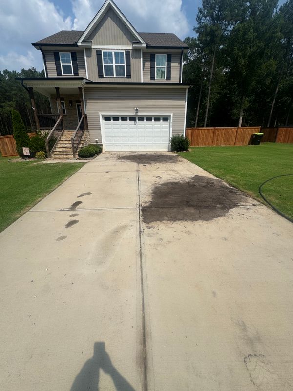 Driveway Pressure Washing