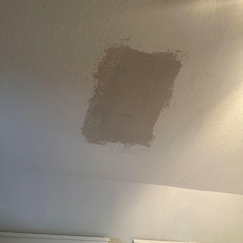 Water-Damaged Drywall Repair