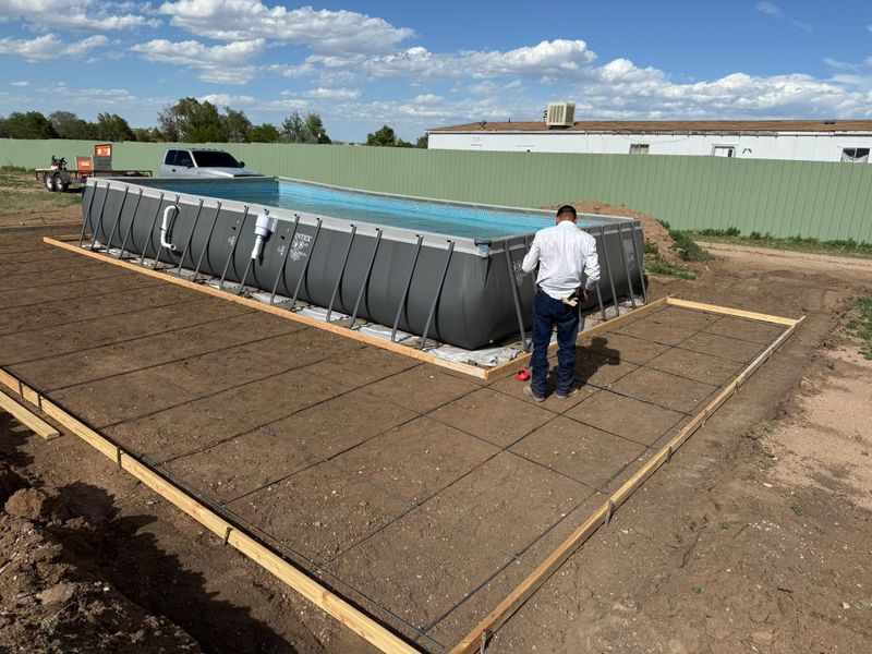 Pool Deck Finishing