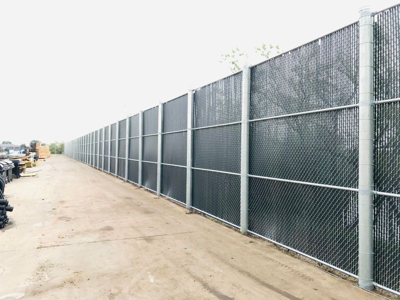 Commercial Fence Construction