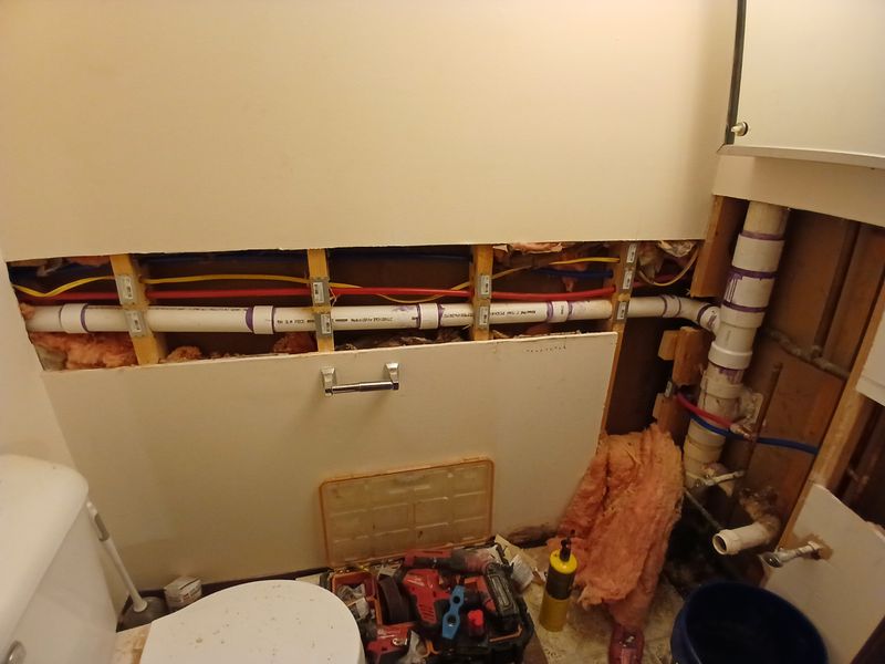 Stair Closet conversion to laundry