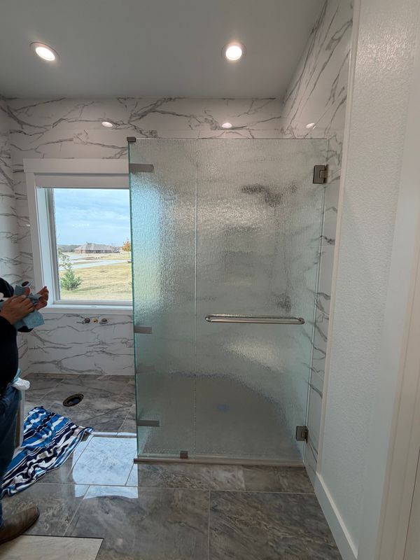 Shower Glass Installation